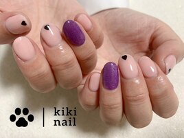 大人シンプルネイル