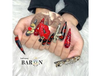 バロン 町田店(BARON)/キスマークネイル♪