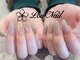 ロアネイル(Loa Nail)の写真/ハードジェルトップコート代込☆フォルムがきれいな長さ出しに自信あり♪＠￥400/1本～