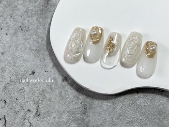 ドットウル(.ulu)/ホワイト×ミラー