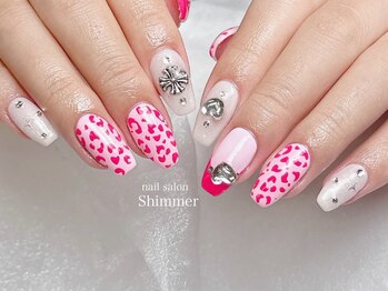 シマー(Shimmer)/y2kネイル