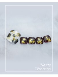 フットネイル：No.123
