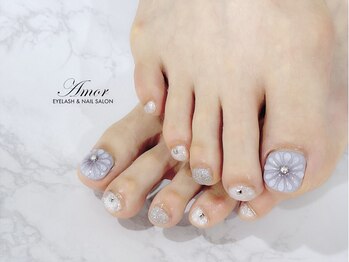 まつげエクステアンドネイルサロン アモル 恵比寿店(Amor)/【フット】
