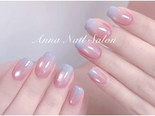 アナネイル(ANNA Nail)/水光マグネット＋カラ－グラ