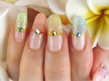 エティス フル ネイルズ(Etis ful Nails)/【上質カルジェル】カラフルラメ