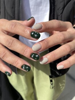 テンネイル(ten. nail)/ワンカラー＋アート5本