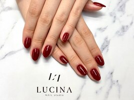 Hー29　大人上品ボルドーネイル