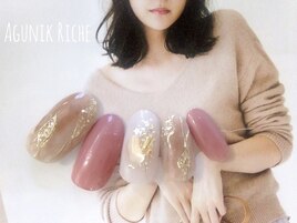 【ニュアンスネイル】