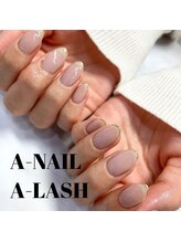 エーネイル エーラッシュ(A-NAIL A-LASH)/定額ネイル【倉敷】
