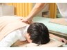 人気NO.1【首肩こり/腰痛】全身整体×ヘッドスパ×足裏　50分