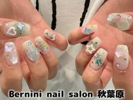 秋葉原ネイル/手描きネイル/銀座
