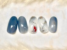 ネウィ ネイル 銀座(newi nail)/パラジェル　水面ネイル
