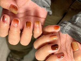 ニュアンスカラーグラデーション