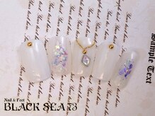 ネイルブラックシー デコ電ショップ クリスタルシー(BLACK SEA Shop Crystal Sea)/【定額GEL1コース】