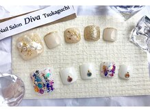 ネイルサロンディーバ 塚口店(Diva)/Footアート10本込￥8100