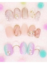 アフロディーテ(Aphrodite)/店内サンプルネイル￥7900