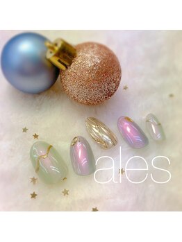 アイラッシュ ネイルサロン アレス 経堂店(Eyelash Nailsalon ales)/冬のトレンドデザイン