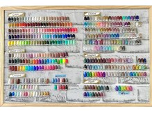 ジェル500色以上.スカルプ100色以上パーツ、ミラー多数有