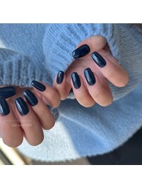 ネイビーネイル