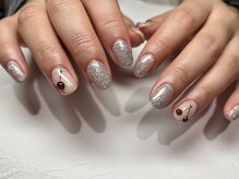 イーストハムアネーロネイル(EAST HAM anello nail)/さくらんぼ/シンプル/キラキラ
