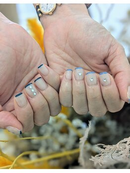 スキニーフレンチネイル