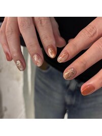 マグネット　ニュアンスネイル