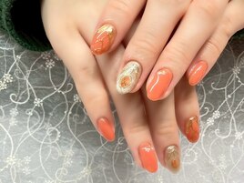 チューリップネイル/ワンカラー