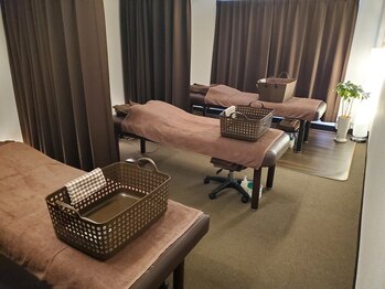 天神 ほぐしどこ/落ち着いた雰囲気の店内