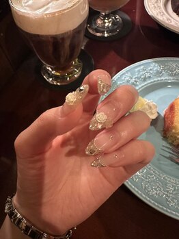 ベルレ(Bellere)/ストーンでフレンチ♪¥9500