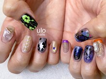 ウロネイルズ(ulo nails)/ビビットでカラフルポップ