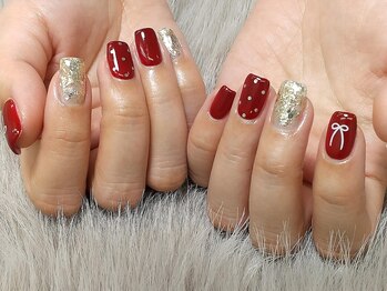 リボン＆ドット