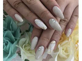 大理石風アート