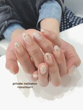 プライベート ネイルサロン マーマ(murmur)/ナチュラルニュアンス