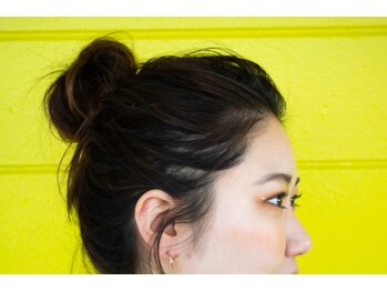 @206 バイ ヘアメイクチョコ(@206 by hair make choco)/サロンモデル　1 横顔