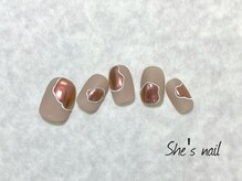 シーズネイル(She's nail)/新規お客様 オフ込み 7500円