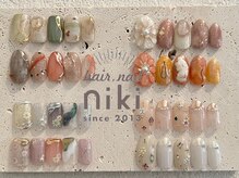 ニキ ヘアー ネイル(niki hair nail)の雰囲気（毎月変わる定額ネイルがお得です！）