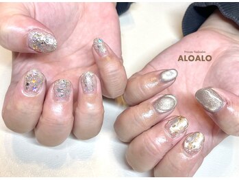アロアロ(ALOALO)/キラキラネイル
