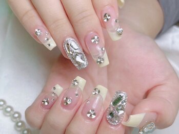 ラッキーネイル(lucky nail)/チップスカルプ持ち込みデザイン