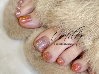 ネイルサロンアンドスクール バニラ(nailsalon&school VANILLA)/フットネイル
