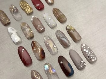 メゾンミズホ(Maison Mizuho)の写真/＼画像の持ち込みOK／繊細なアートコース¥7700～★韓国・ワンホン・ニュアンスなど、幅広いdesignに対応◎