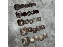 ネイルサロン ブランシュ(nailsalon Blanche)の雰囲気（おしゃれは足元から☆foot new design-art corse ¥8,800☆-）