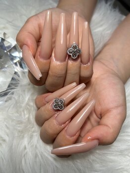 ラムネイル(Lamb nail)の写真/≪深爪・チビ爪でお悩みの方に≫自爪風長さ出し¥9100~!自然なのにスラッと長い憧れ美爪へ♪