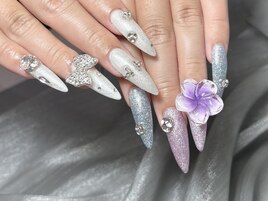 プルメリアネイル