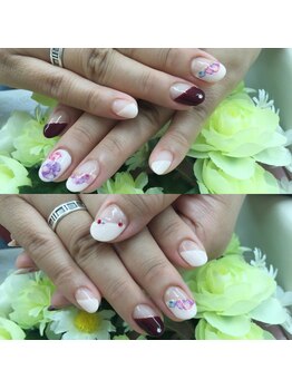 プルミエ ネイル(Premier Nail)/フラワーネイル☆写ネイル
