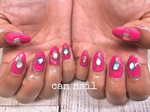 キャンネイル 金山店(Can Nail)/ビビットピンク♪