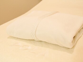 ポーラ ザ ビューティ 足利店(POLA THE BEAUTY)/ガウンにお着替え