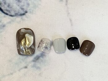 オズ ネイルアンドアイ(OZ NAIL&EYE)/オシャレニュアンスNAIL