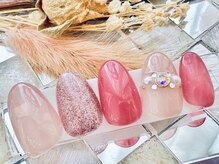 ネイルサロンアンドスクール ラフィーネ 池袋店/オフィス×フラッシュ◆¥6990