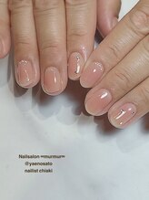 マーマ 八戸ノ里店(murmur)/ワンホンチークネイル