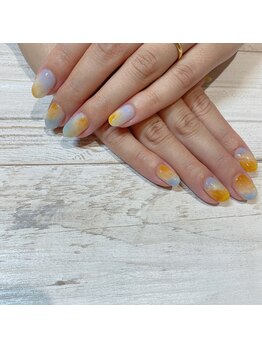 ネイルアンドまつ毛エクステ ルーナ イオン多摩平の森店/ニュアンス♪